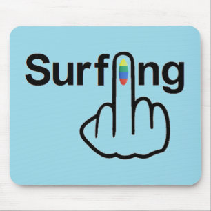 Mousepad Surfing Dreh