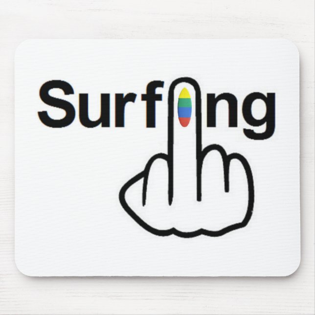 Mousepad Surfing Dreh (Vorne)