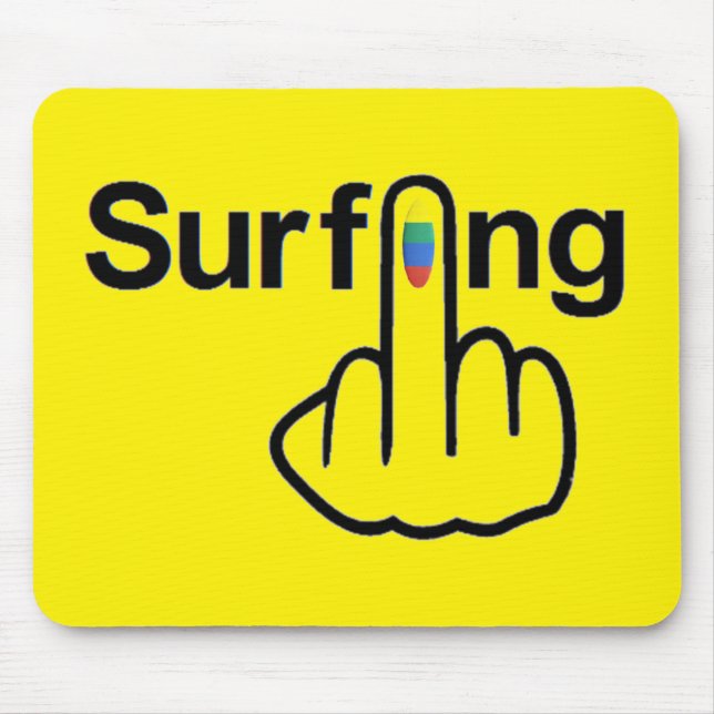 Mousepad Surfing Dreh (Vorne)