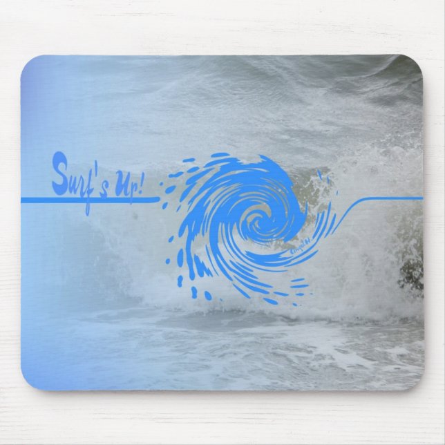 Mousepad "Surf's Up Wave" (Vorne)