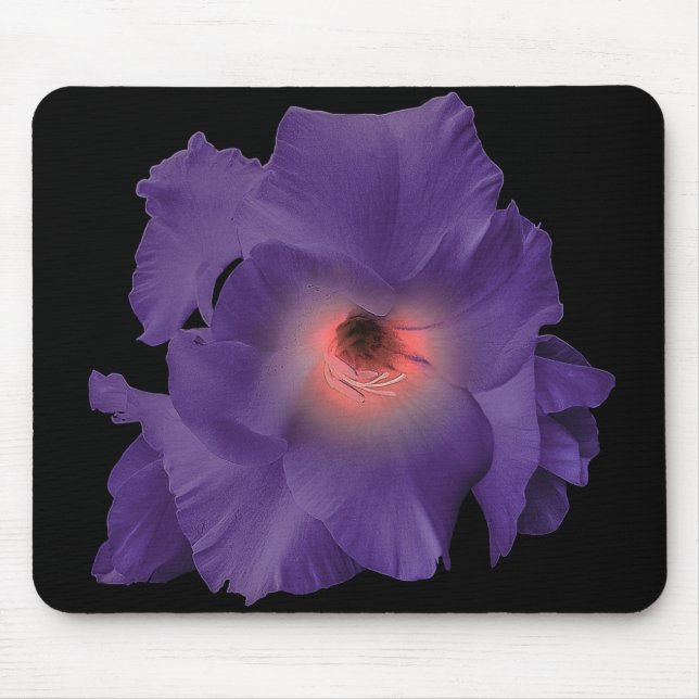 Mousepad Sword Lily Indigo Pink (Vorne)
