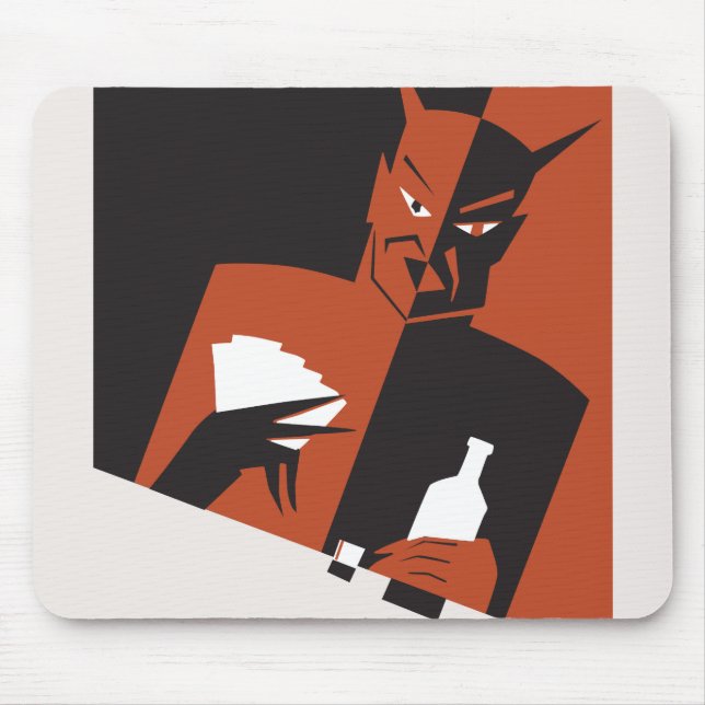 Mousepad "The Devil's Vices" (Vorne)