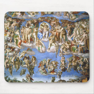 Mousepad The Last Judge Fresco von Michelangelo