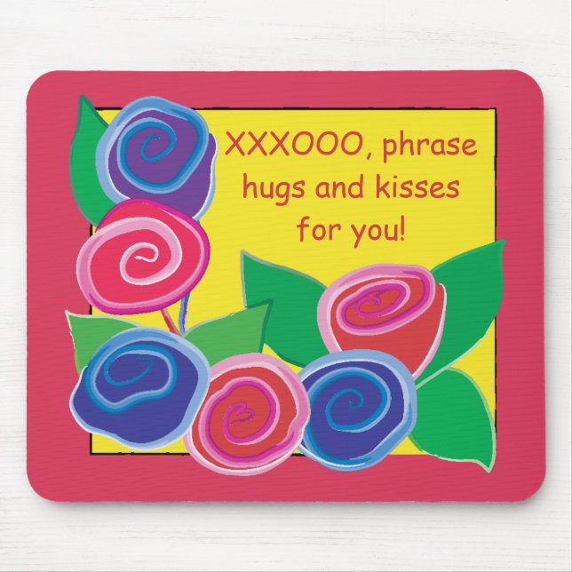 Mousepad "Toon/Hugs and Kisses" (Vorne)