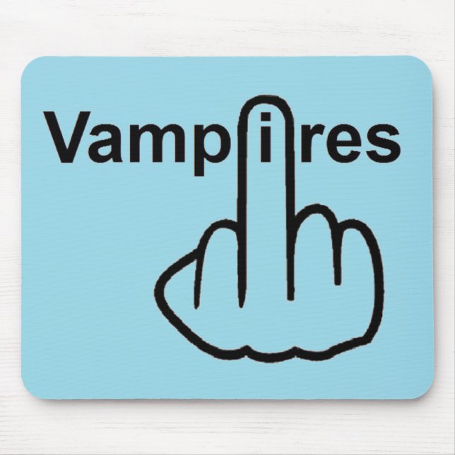 Mousepad Vampires Gedreht (Vorne)