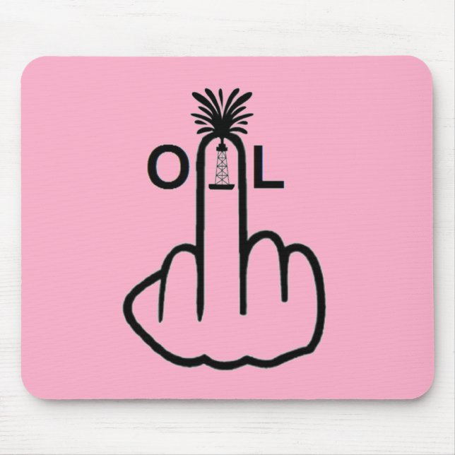 Mousepad-Verbrechen ist kriminell Mousepad (Vorne)