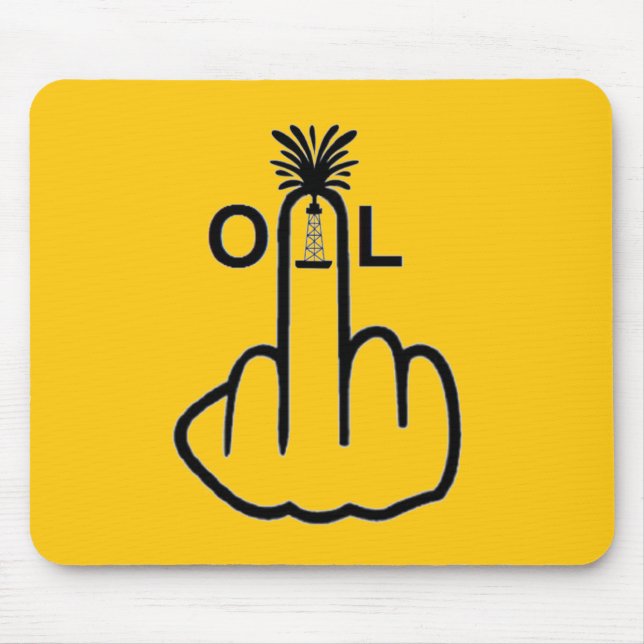 Mousepad-Verbrechen ist kriminell Mousepad (Vorne)