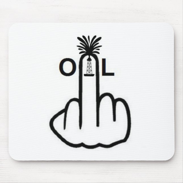 Mousepad-Verbrechen ist kriminell Mousepad (Vorne)