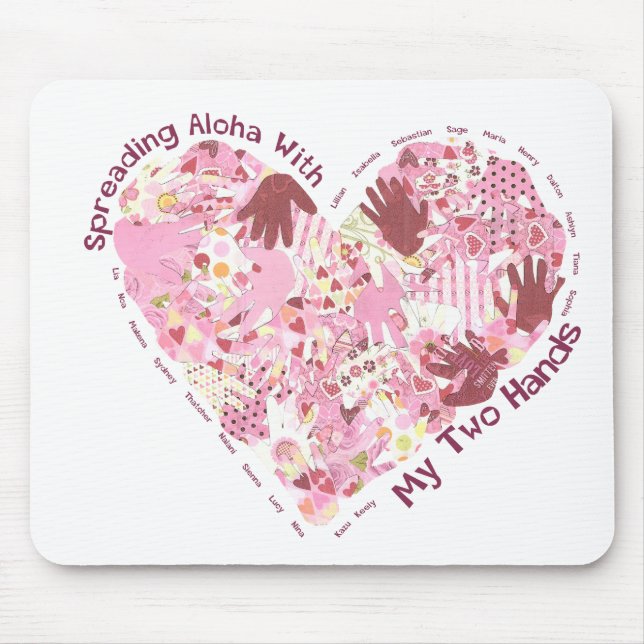Mousepad: Verbreiten Aloha Mousepad (Vorne)