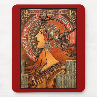 Mousepad Vintag Art Alfons Mucha