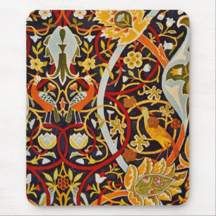 Mousepad Vintager Teppich Zeichn Detail