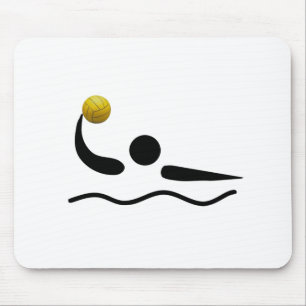 MousePad - Wasserball-Sport-Symbol