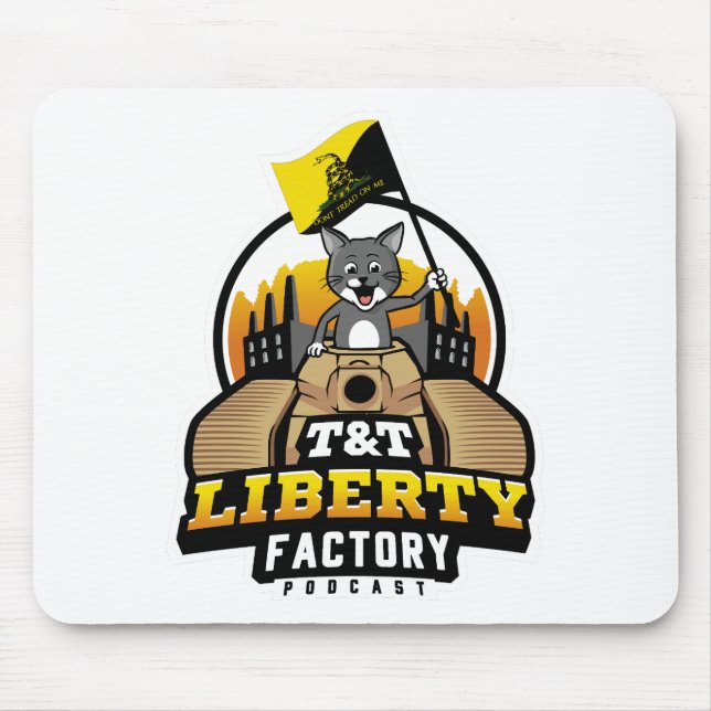 Mousepad (Weiß) von T&T Liberty Factory (Vorne)