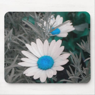 Mousepad "White Daisy" (w Blue)