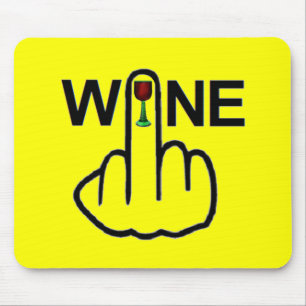 Mousepad Wine Gedreht