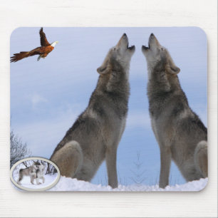 Mousepad Wolf