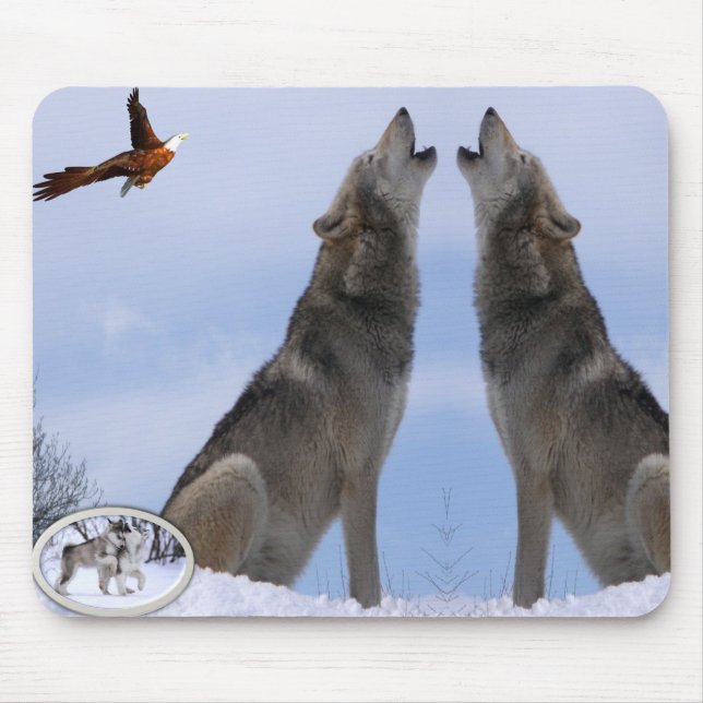 Mousepad Wolf (Vorne)