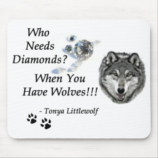 Mousepad - Wolf Mtn Schongebiet-Diamant-Sammlung