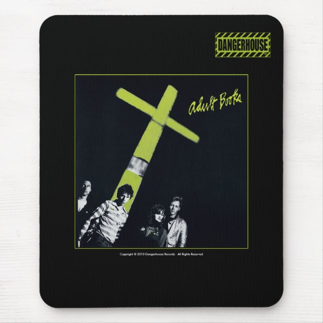 Mousepad X erwachsenes Bücher Dangerhouse (Vorne)