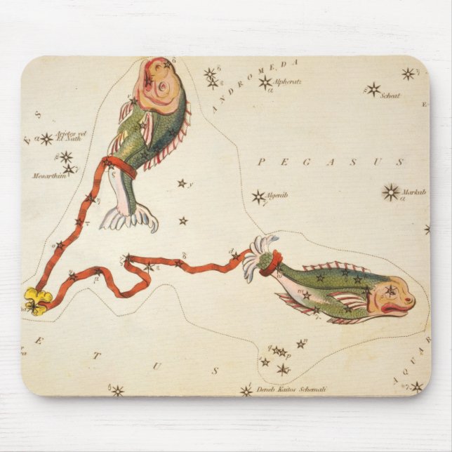 Mousepad "Zodiac Sign: Fisces" (Vorne)