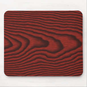 Mousepads mit einer roten hölzernen Beschaffenhei