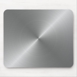 Mousepads mit silberner metallischer