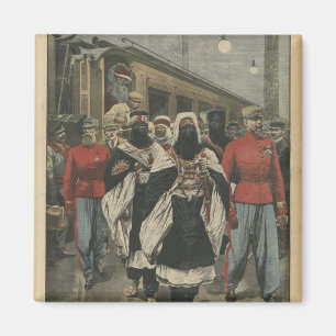 Moussa AG Amastane, das in Paris ankommt Magnet