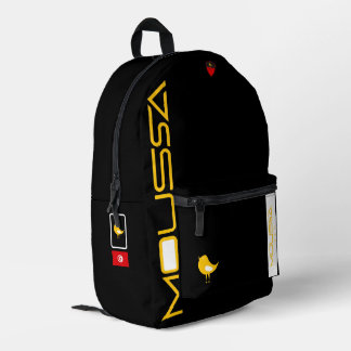 MOUSSA Druck Cut Sew Tasche