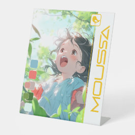 MOUSSA-Sockel-Schild Sockelschild