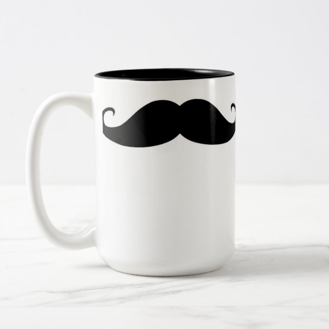 Moustache mug zweifarbige tasse (Links)