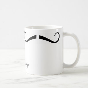 moustachemugs Art 12 (zwei in einer) Kaffeetasse