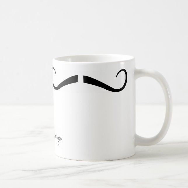 moustachemugs Art 12 (zwei in einer) Kaffeetasse (Rechts)