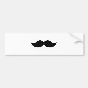 MOUSTASH MOSTASH MOSTASHe mustache oder mustache Autoaufkleber