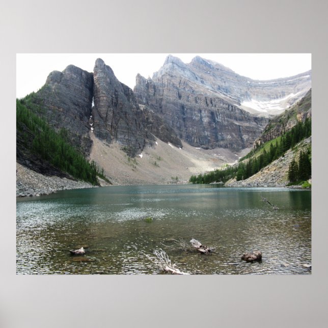 Moutain und Lake View Poster (Vorne)
