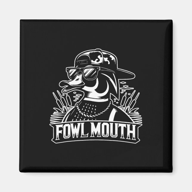Mouth Duck Hunter Magnet (Vorne)