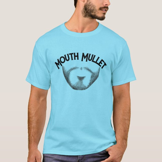Mouth Mullet T-Shirt (Vorderseite)