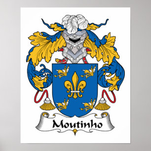Moutinho Familienwappen Poster