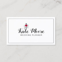 Movable Heart Wings Wedding Planer Script Typ