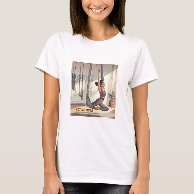 Move your body Yoga T-Shirt (Vorderseite)