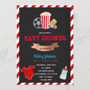 Movie-Baby-Dusche - Einladung