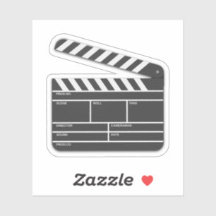 Movie Blank Slate Aufkleber