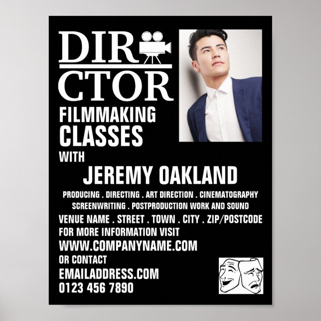 Movie Director, Filmmaking Poster (Vorne)