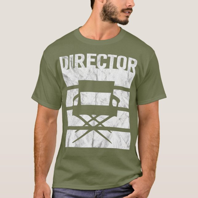 Movie Director - Movie Lover Ohrts T-Shirt (Vorderseite)