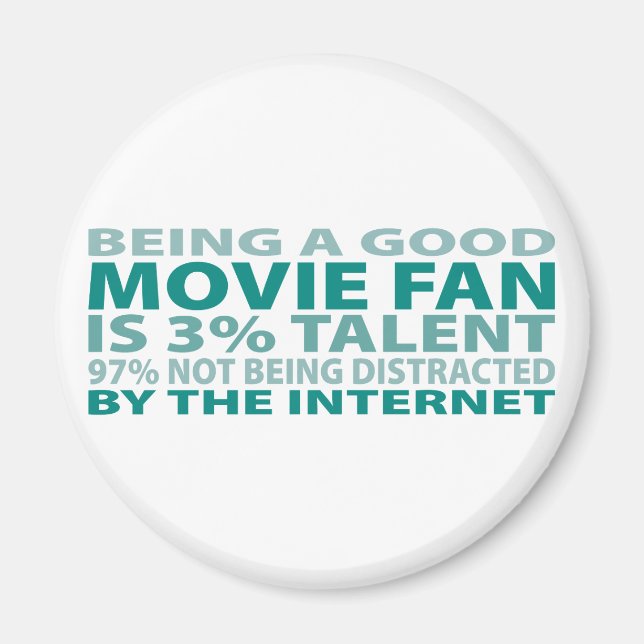 Movie Fan 3% Talent Magnet (Vorne)