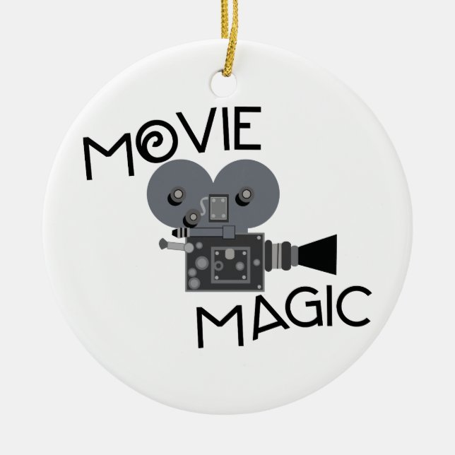 Movie Magic Keramik Ornament (Vorne)