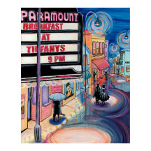 Movie Night-Art Poster