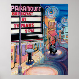 Movie Night-Art Poster