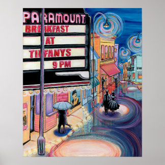 Movie Night-Art Poster