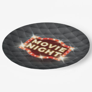 Movie Night Luxury Pappteller