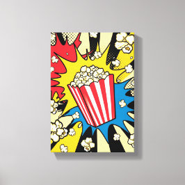 Movie Night Munchies Leinwanddruck